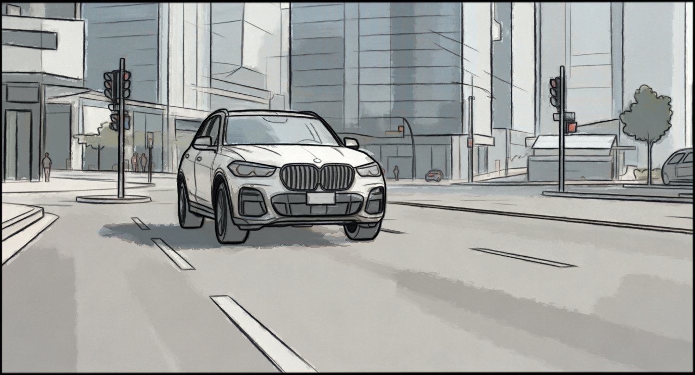 Automotive - Lifestyle - storyboard frame 5 by Dakota Warren